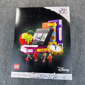 NEWLEGO Disney 100 Years of Disney Villains Icons Set 43227 18+ 1540 PCS Retired
